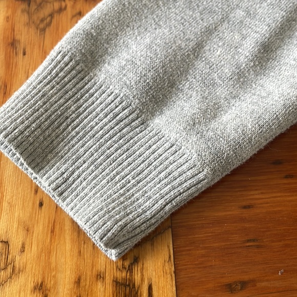 H&M logg men's grey colour block sweater size Large - Picture 5 of 8